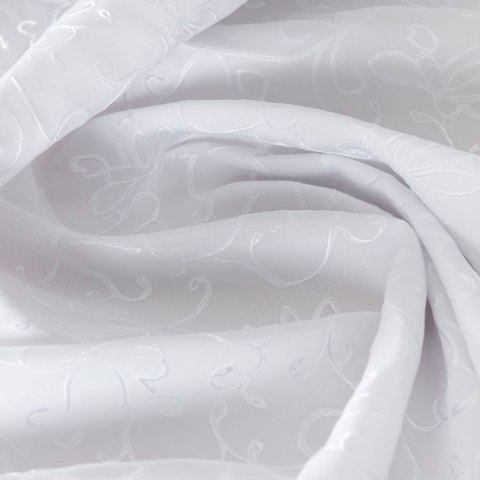 FLORA Obrus wodoodporny, 130x160cm, kolor biały 004790/000/C01/130160/1