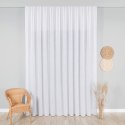 Firanka fantazyjna trudnopalna z ołowianką, wys. 300cm, kolor biały 002022/FRE/001/000300/1