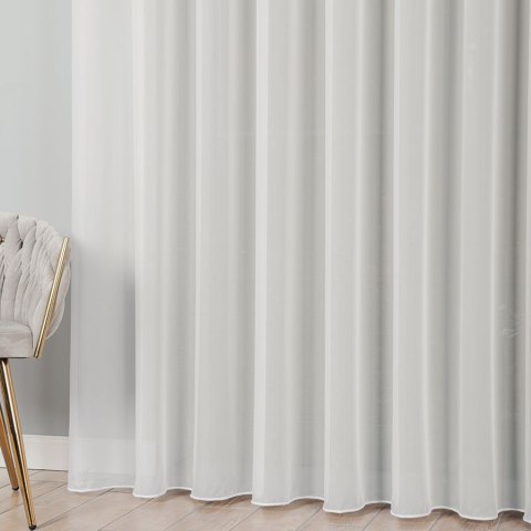 Firanka fantazyjna z ołowianką, wys. 300cm, kolor 002 kremowy 012684/OLO/002/000300/1