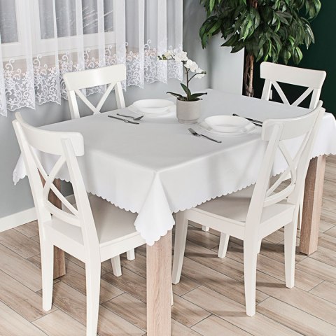 LARA Tkanina dekoracyjna gładka wodoodporna, szer.165cm, kolor 012 kremowy 004770/TDW/012/165000/1