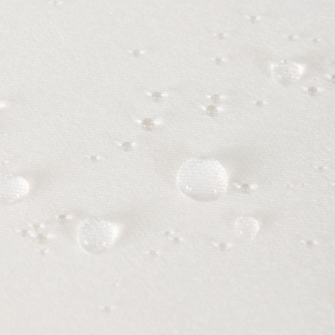 LARA Tkanina dekoracyjna gładka wodoodporna, szer.165cm, kolor 012 kremowy 004770/TDW/012/165000/1