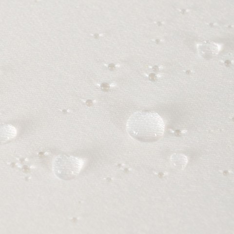 LARA Tkanina dekoracyjna gładka wodoodporna, wys. 330cm, kolor biały 004770/TDW/001/000330/1