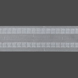 Taśma systemowa typu fala 8cm, marszczenie dowolne, transparentna, 13.80.000.3 TASMAM/T21/000/008000/1