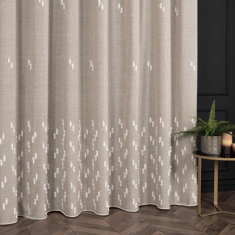 ALEXA Firana fantazyjna, wys. 300cm, kolor 003 chłodny beż 274368/OLO/003/000300/1