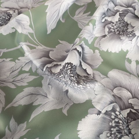 COLETTE Tkanina na zasłony DIMOUT/BLACKOUT, szer. 145cm, kolor zielony D00248/BLC/002/szer. 145000/1