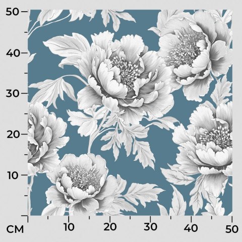COLETTE Tkanina na zasłony DIMOUT/DIMOUT/BLACKOUT, szer. 145cm, kolor niebieski D00248/BLC/003/szer. 145000/1