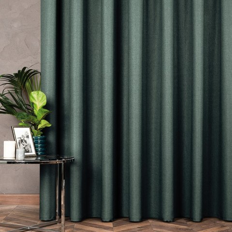 CYRUS Tkanina na zasłony, wys. 300cm, kolor 002 zielony 042350/TDP/002/000300/1