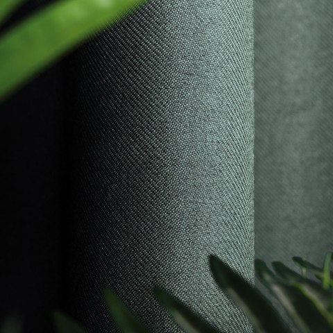 CYRUS Tkanina na zasłony, wys. 300cm, kolor 002 zielony 042350/TDP/002/000300/1