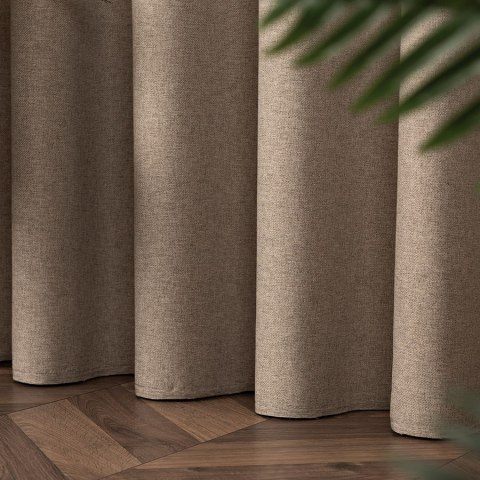CYRUS Tkanina na zasłony, wys. 300cm, kolor 017 ciemny beżowy 042350/TDP/017/000300/1