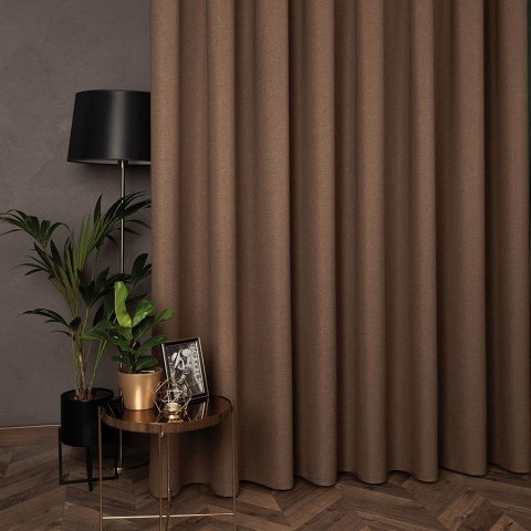 CYRUS Tkanina na zasłony, wys. 300cm, kolor 031 brązowy 042350/TDP/031/000300/1