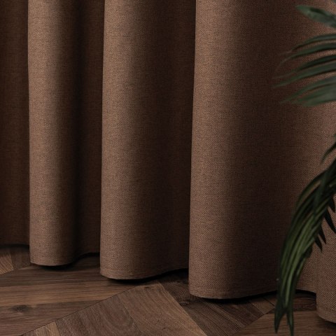 CYRUS Tkanina na zasłony, wys. 300cm, kolor 031 brązowy 042350/TDP/031/000300/1