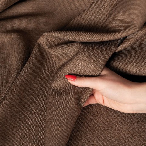 CYRUS Tkanina na zasłony, wys. 300cm, kolor 031 brązowy 042350/TDP/031/000300/1