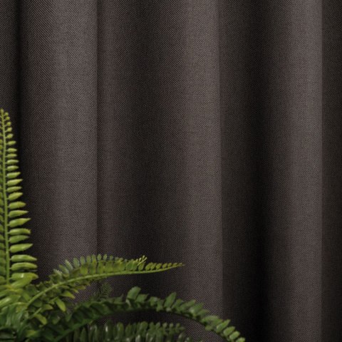 CYRUS Tkanina na zasłony, wys. 300cm, kolor 033 ciemny szary 042350/TDP/033/000300/1