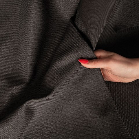 CYRUS Tkanina na zasłony, wys. 300cm, kolor 033 ciemny szary 042350/TDP/033/000300/1