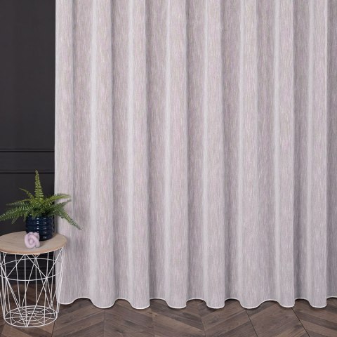 DALIDA Firana fantazyjna kreszowana, wys. 300cm, kolor 007 pudrowy róż 208133/OLO/007/000300/1