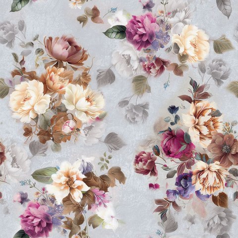 ELEONOR Tkanina na zasłony DIMOUT/BLACKOUT, szer. 145cm, kolor szary D00246/BLC/001/szer. 145000/1