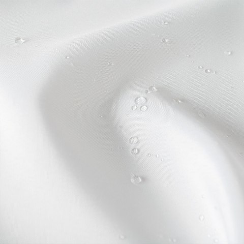 GARDENIA Zasłona gotowa na przelotkach, 200x140 cm, kolor 050 biały TD0025/ZGP/050/140200/1