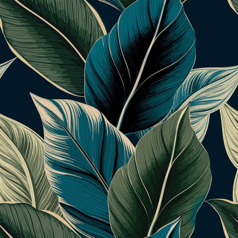 ZURIN Tkanina na zasłony DIMOUT/BLACKOUT, szer. 145cm, kolor granatowy D00243/BLC/002/szer. 145000/1