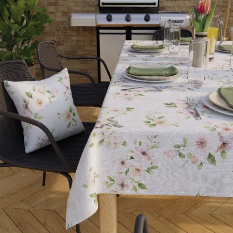 ALESIA Tkanina na zasłony NINA WODOODPORNA, szer. 160cm, kolor 001 biały D00259/NIW/001/szer. 160000/1