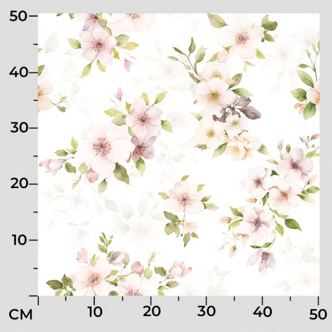 ALESIA Tkanina na zasłony NINA WODOODPORNA, szer. 160cm, kolor 001 biały D00259/NIW/001/szer. 160000/1