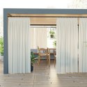 GARDENIA Zasłona gotowa na taśmie, 180x140 cm kolor 002 ciemny kremowy TD0025/ZGT/002/140180/1