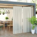 GARDENIA Zasłona gotowa na taśmie, 200x140 cm, kolor 002 ciemny kremowy TD0025/ZGT/002/140200/1
