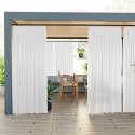 GARDENIA Zasłona gotowa na taśmie, 220x140 cm, kolor 050 biały TD0025/ZGT/050/140220/1