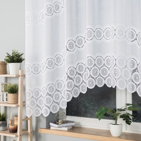 MARIA Firanka żakardowa gotowa, pasowa, 160x250 cm, kolor biały 107835/FBL/001/250szer. 160/1