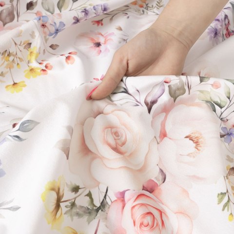 ROSANNA Tkanina na zasłony VELVET, 150cm, kolor 001 biały D00253/VEL/001/150000/1