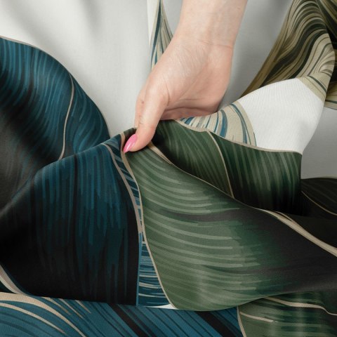 ZURIN Tkanina na zasłony BLACKOUT, szer, 145cm, kolor biały D00243/BLC/001/145000/1