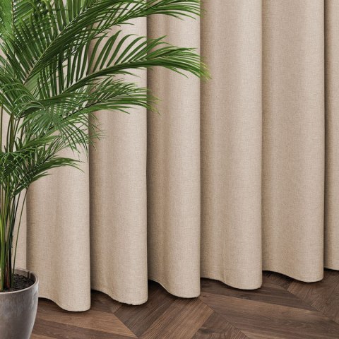 CYRUS Tkanina na zasłony, wys. 300cm, kolor 016 beżowy 042350/TDP/016/000300/1