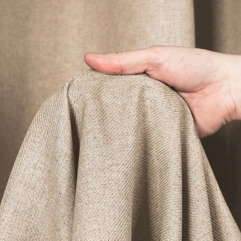 CYRUS Tkanina na zasłony, wys. 300cm, kolor 016 beżowy 042350/TDP/016/000300/1