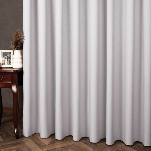CYRUS Tkanina na zasłony, wys. 300cm, kolor 021 jasny szary 042350/TDP/021/000300/1