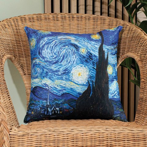 GWIAŹDZISTA NOC Poszewka dekoracyjna VELVET, 40x40cm P00255/POP/001/040040/1