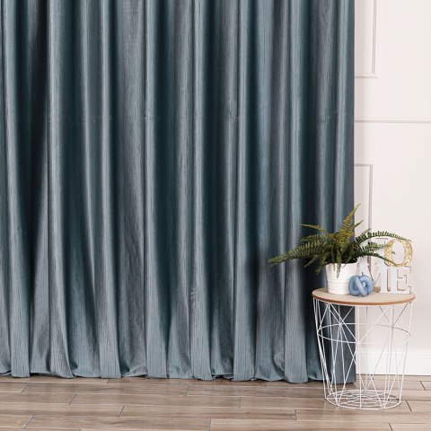 CHARLOTTA Tkanina na zasłony, wys. 300cm, kolor 002 popielaty 374808/TDP/002/000300/1