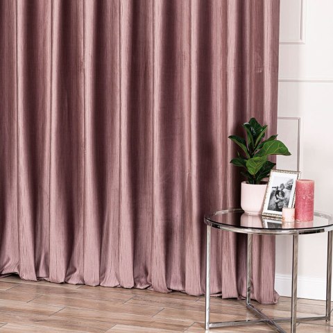 CHARLOTTA Tkanina na zasłony, wys. 300cm, kolor 003 pastelowo różowy 374808/TDP/003/000300/1