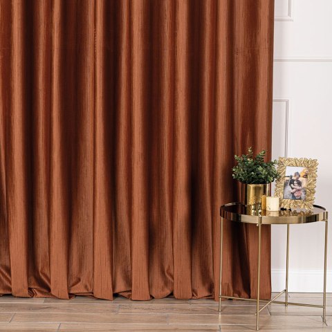 CHARLOTTA Tkanina na zasłony, wys. 300cm, kolor 016 rdzawy 374808/TDP/016/000300/1