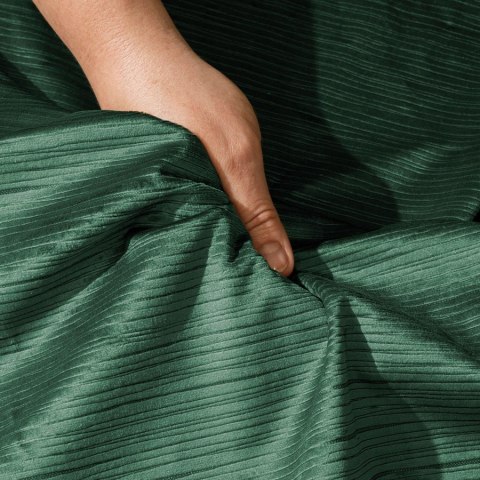 CHARLOTTA Tkanina na zasłony, wys. 300cm, kolor 030 butelkowa zieleń 374808/TDP/030/000300/1