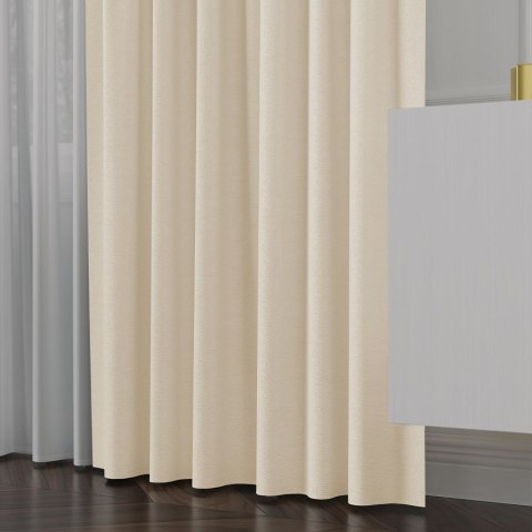 LUKRECJA Tkanina na zasłony, wys. 310cm, kolor 001 ecru 535008/TDP/001/000310/1