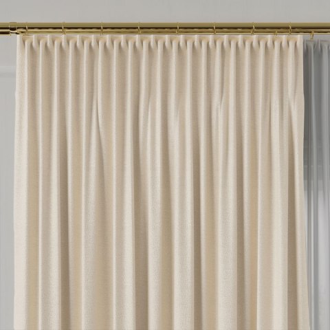 LUKRECJA Tkanina na zasłony, wys. 310cm, kolor 001 ecru 535008/TDP/001/000310/1