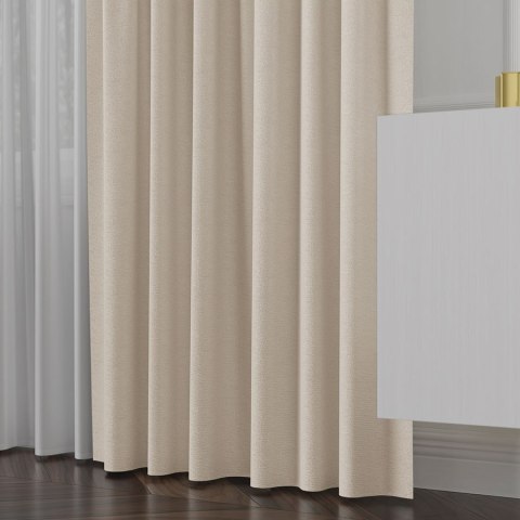LUKRECJA Tkanina na zasłony, wys. 310cm, kolor 002 kremowy 535008/TDP/002/000310/1