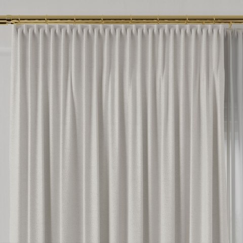 LUKRECJA Tkanina na zasłony, wys. 310cm, kolor 003 szarobeżowy 535008/TDP/003/000310/1