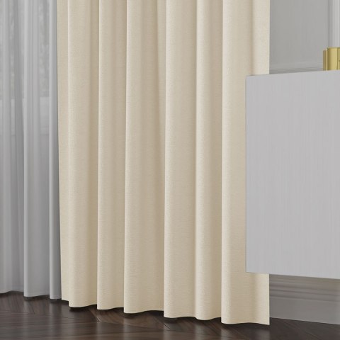 LUKRECJA Tkanina na zasłony, wys. 310cm, kolor 004 jasny beż 535008/TDP/004/000310/1