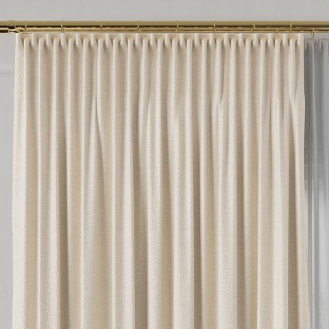 LUKRECJA Tkanina na zasłony, wys. 310cm, kolor 004 jasny beż 535008/TDP/004/000310/1