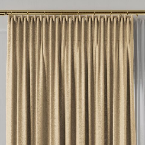 LUKRECJA Tkanina na zasłony, wys. 310cm, kolor 009 kawowy 535008/TDP/009/000310/1