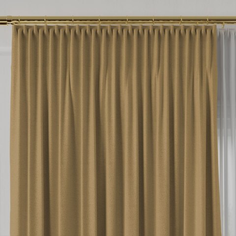 LUKRECJA Tkanina na zasłony, wys. 310cm, kolor 017 karmelowy 535008/TDP/017/000310/1