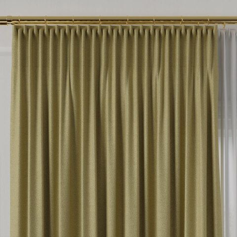 LUKRECJA Tkanina na zasłony, wys. 310cm, kolor 018 szałwiowy 535008/TDP/018/000310/1