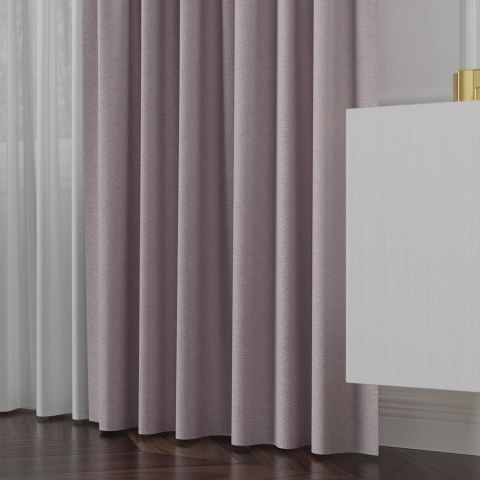 LUKRECJA Tkanina na zasłony, wys. 310cm, kolor 021 pastelowy róż 535008/TDP/021/000310/1