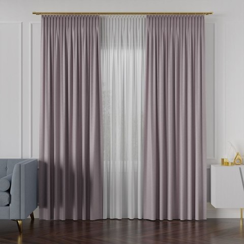 LUKRECJA Tkanina na zasłony, wys. 310cm, kolor 021 pastelowy róż 535008/TDP/021/000310/1