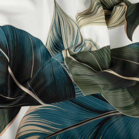 ZURIN Tkanina na zasłony BLACKOUT, wys. 300cm, kolor zielony D00243/BLC/001/000300/1